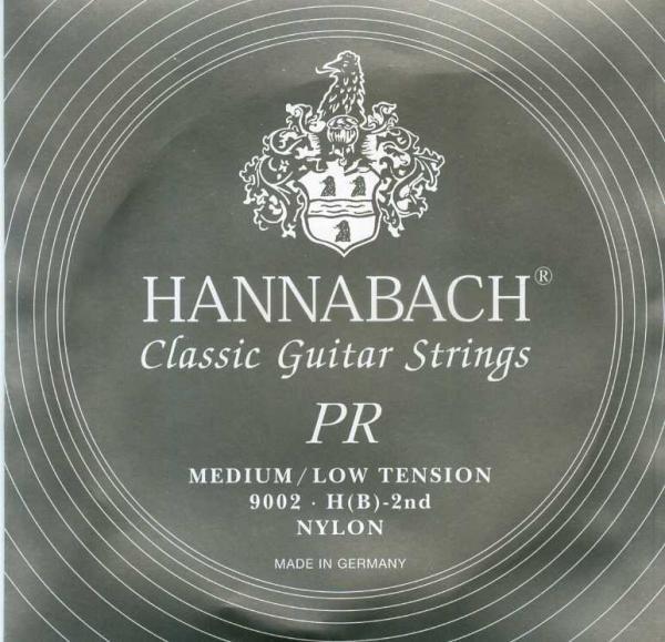 Hannabach Guitar Strings Silver 200 Medium Low B 2 Ikegaku