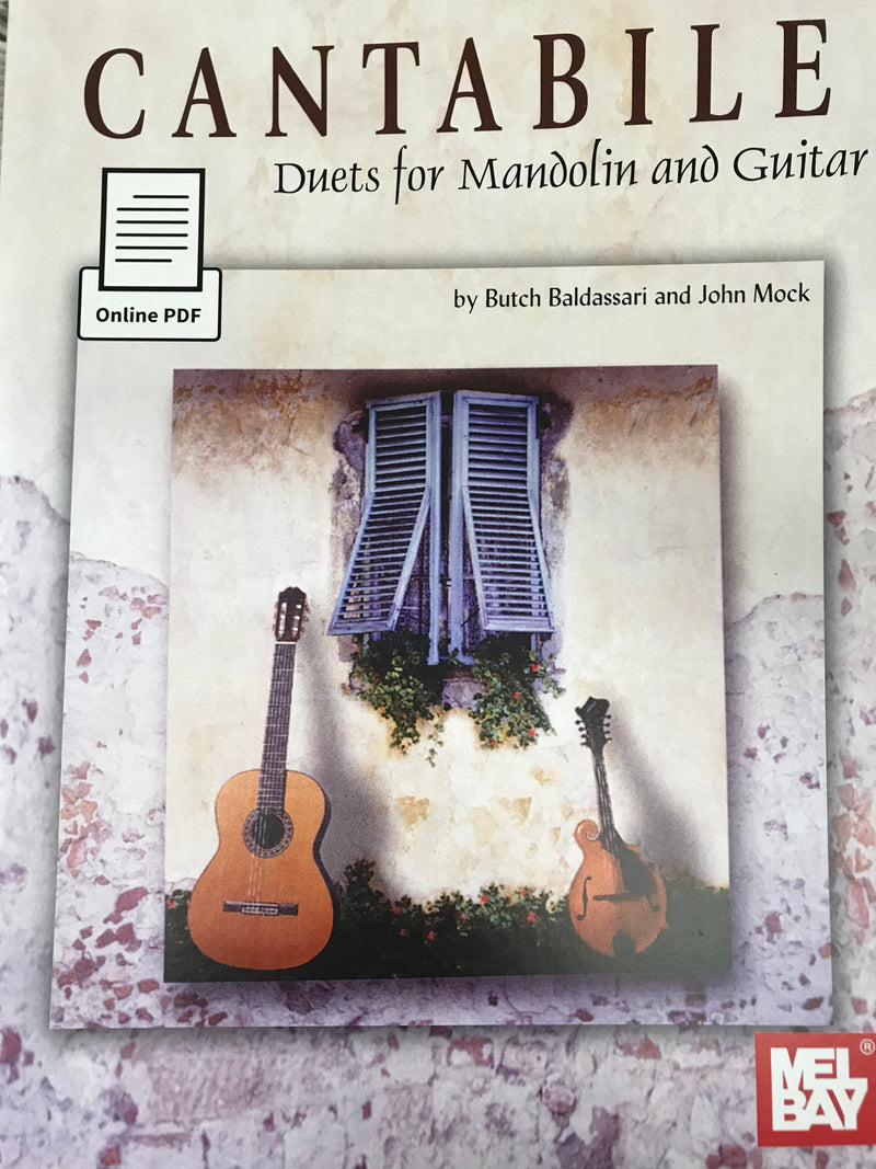 [Imported music] Baldassari &amp; Mock: Cantabile (Duet collection for mandolin and guitar)