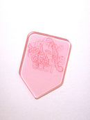 K-LICKS Pick F-TOP Transparent Nylon (Red) HB