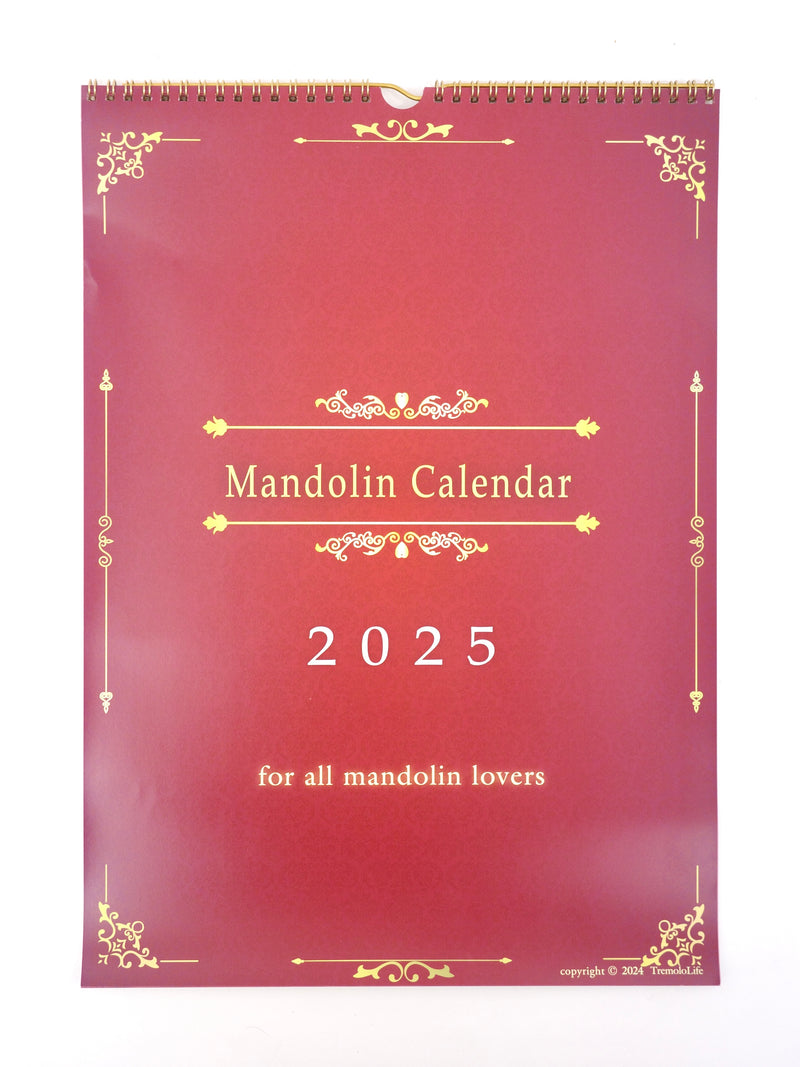 Mandolin Calendar　2025