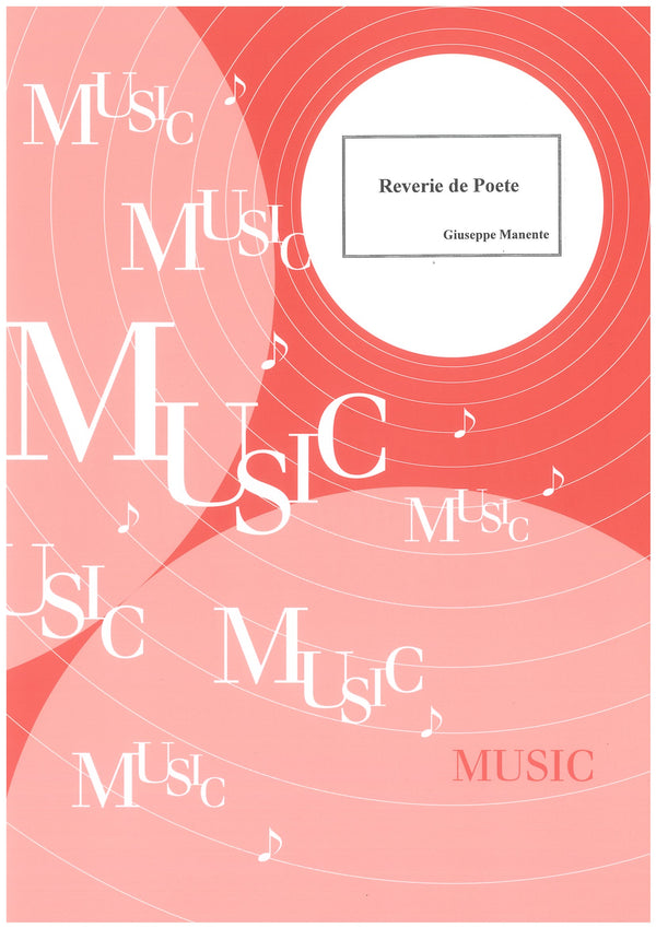 Sheet music Ozaki Archives “Poet’s Meditation” (composed by G. Manente)