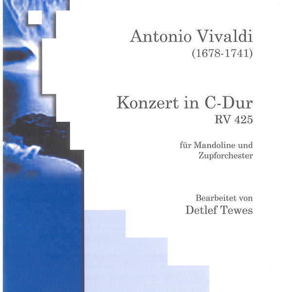 輸入譜】ヴィヴァルディ:マンドリン協奏曲ハ長調 RV425 | イケガク