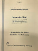 【輸入譜】ジェルヴァジオ「ソナタ・ハ長調(パリ国立図書館 手稿譜L 2767)」