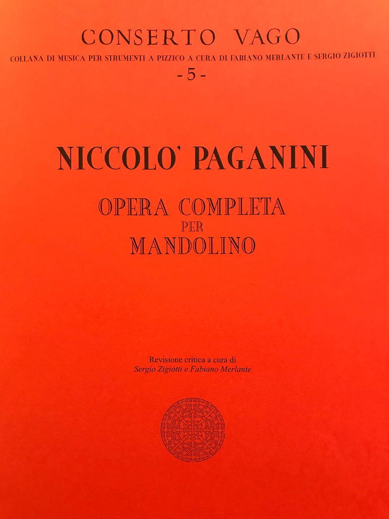 [Imported music] Paganini: Complete works for mandolin