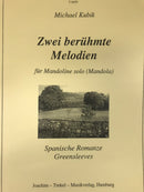 [Imported score] "Two famous melodies (Spanish Romance, Greensleeves)" arranged by Kubík