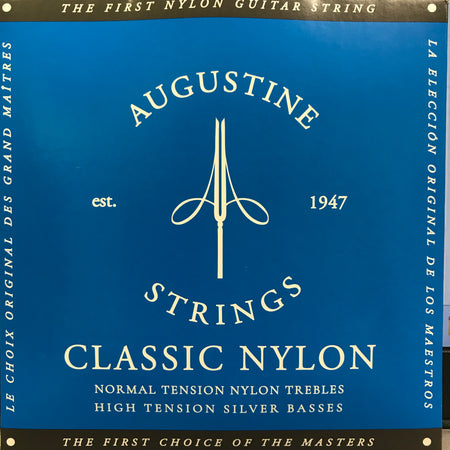 Augustine guitar strings (blue) set