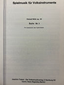 【輸入譜】ヴェルキ: 組曲第1番 Op.29 (ツプフ四重奏あるいはツプフオーケストラのための)