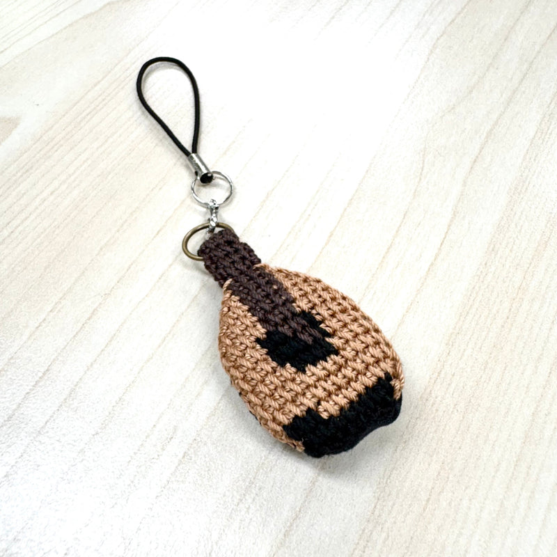 Mobile Cleaner Knitted Doll Mandolin &amp; Mandolino