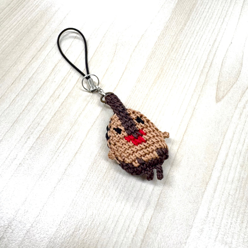 Mobile Cleaner Knitted Doll Mandolin &amp; Mandolino
