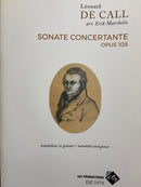 【輸入譜】カル: 協奏風ソナタ Op.108