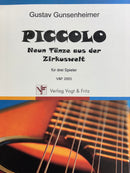 【輸入譜】グンゼンハイマー: ピッコロ (サーカスの世界からの9つの舞曲)