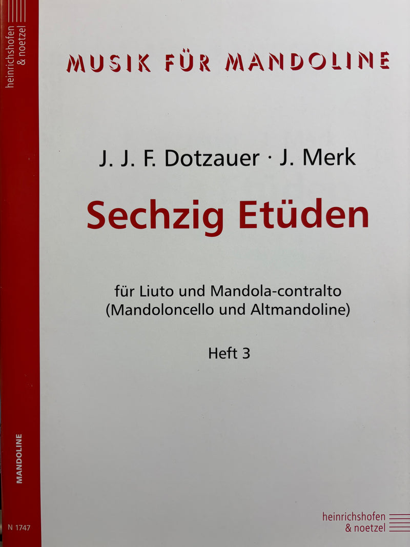 [Imported music] Dotzauer &amp; Meack: 60 etudes Vol.3 (Nos.41-60)