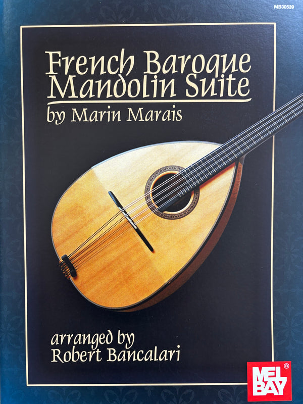 【輸入譜】バンカラリ編: フランス・バロックのマンドリン組曲 (マラン・マレ作曲、27曲)