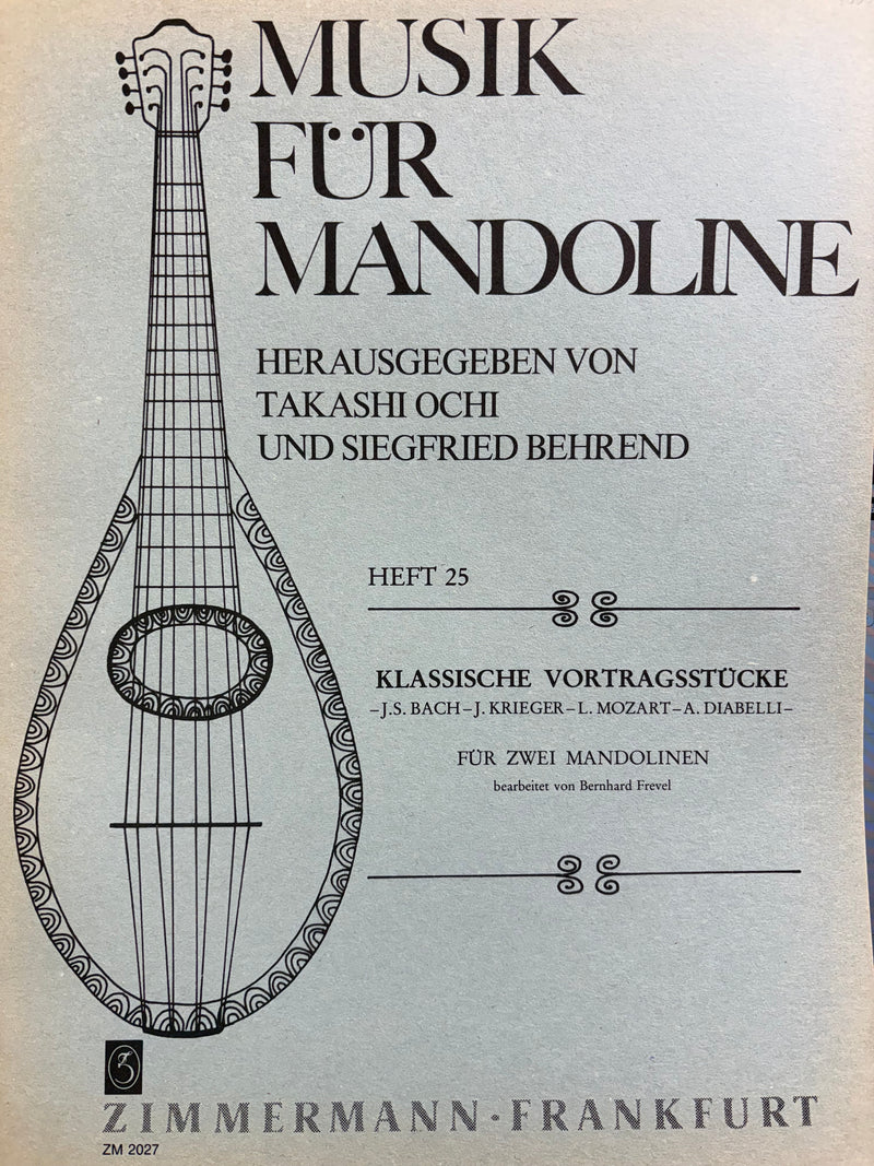 【輸入譜】フレーフェル編曲: 発表会用古典作品集