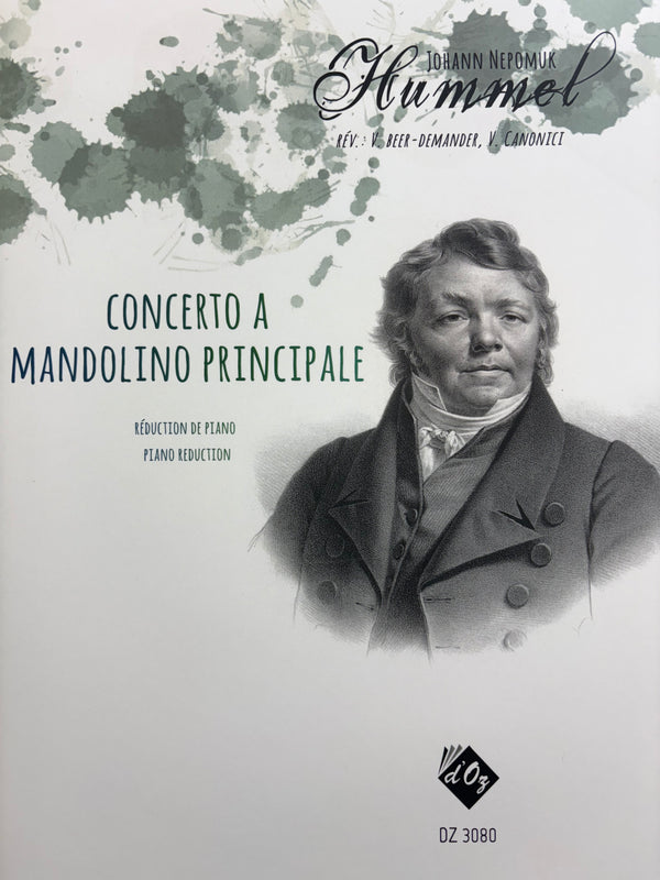 【輸入譜】フンメル: マンドリン協奏曲