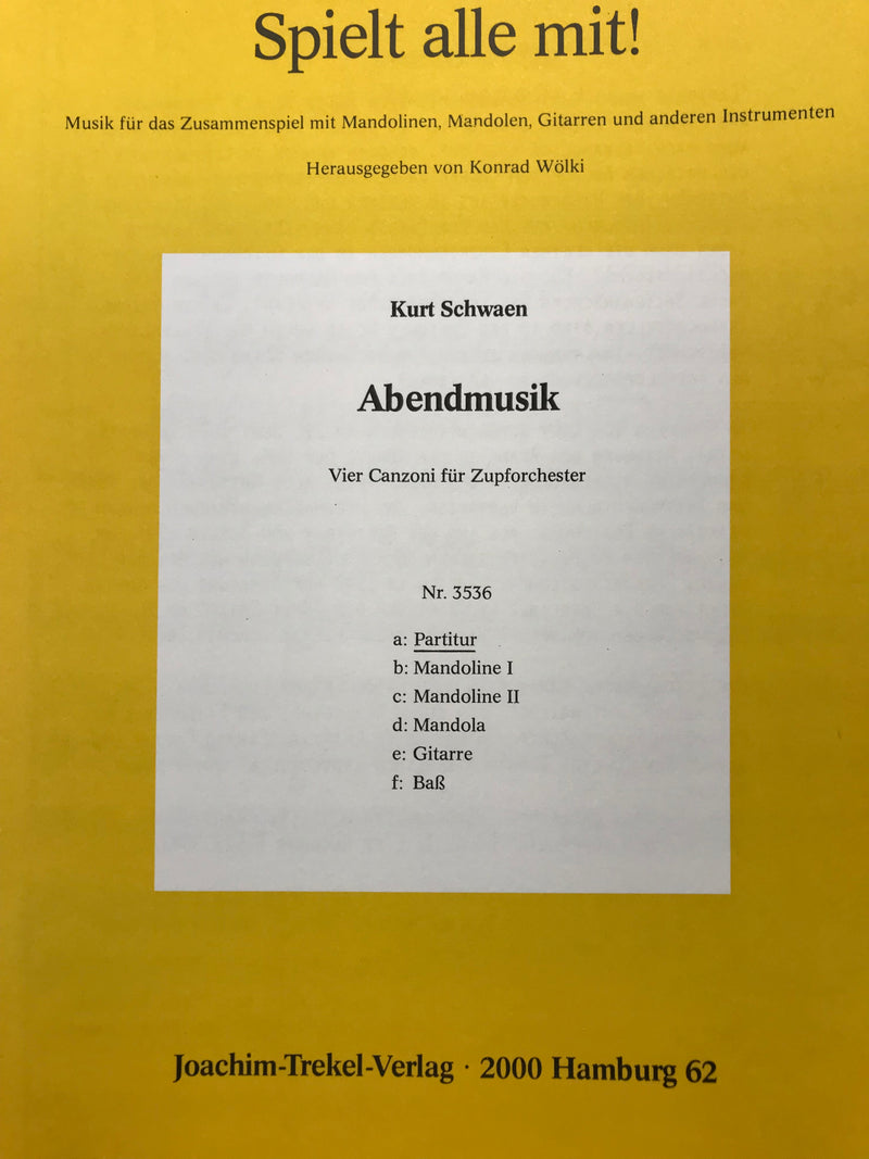 [Imported music] Schwen: Arbenmusik (4 songs)