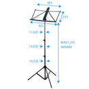 Kiktani Lightweight Music Stand KMS-7B