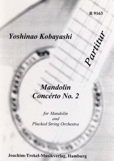 Sheet Music Yoshinao Kobayashi "Mandolin Concerto No. 2"