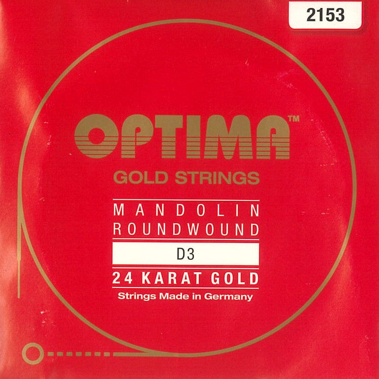 Optima gold string D