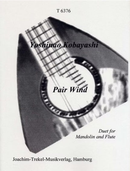 Sheet Music Yoshinao Kobayashi "Pair Wind"