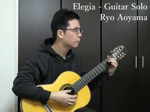 Sheet music “Elegia” composed by Ryo Aoyama