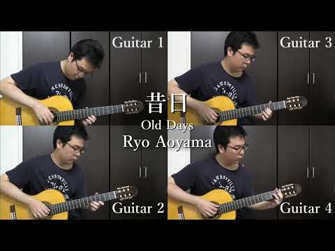 Sheet music “Old Days” composed by Ryo Aoyama