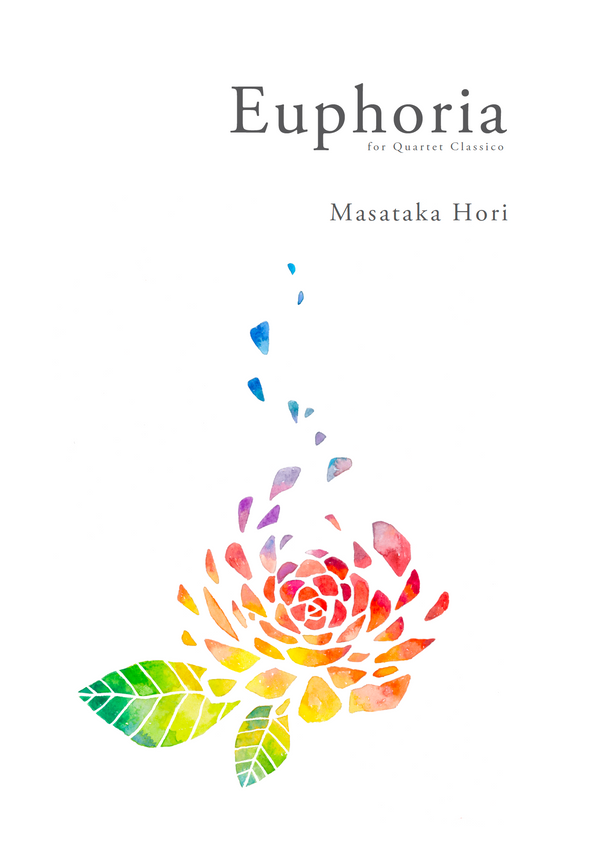 Sheet music Masaki Hori “Euphoria for Quartet Classico”