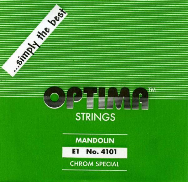Optima Chrome Special (Green) Mandolin E