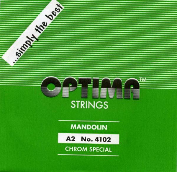 Optima Chrome Special (Green) Mandolin A