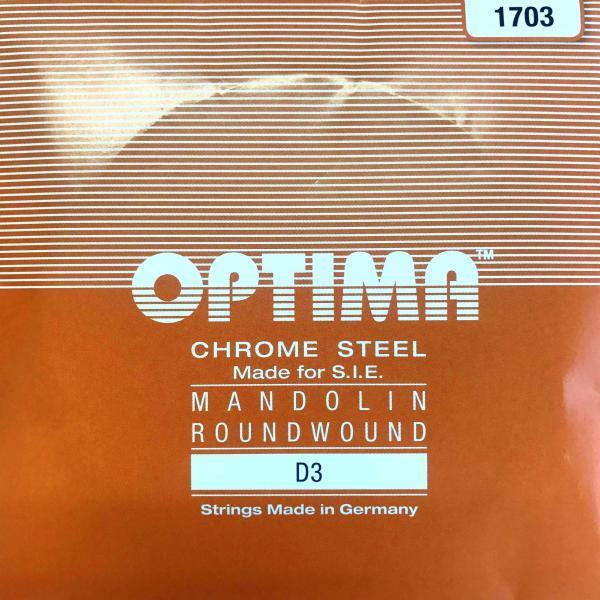 Optima Unpolished (Medium Tension: Orange) Mandolin D