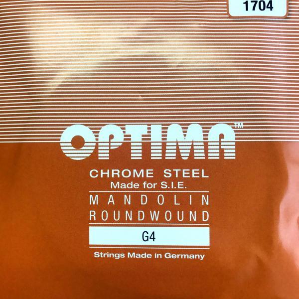 Optima Unpolished (Medium Tension: Orange) Mandolin G