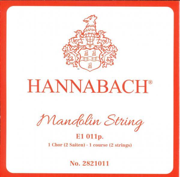 Hannabach Mandolin String E 011p