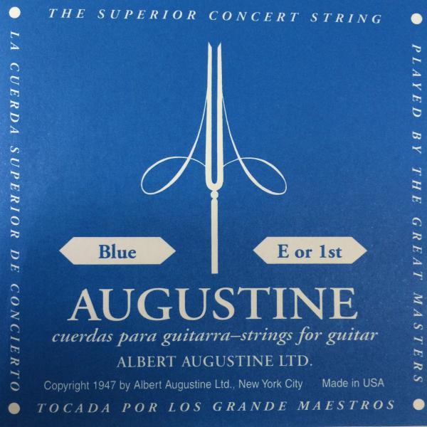Augustine guitar strings (blue) E-1