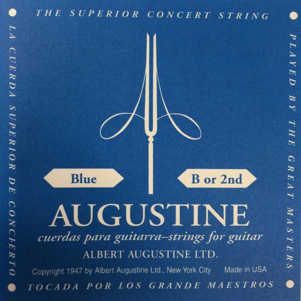 Augustine guitar strings (blue) B-2
