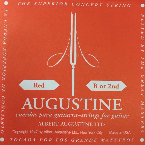Augustine guitar strings (red) B-2