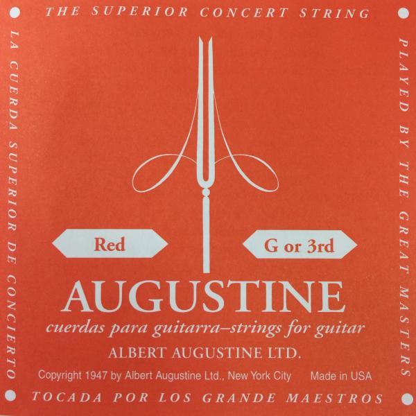 Augustine guitar strings (red) G-3