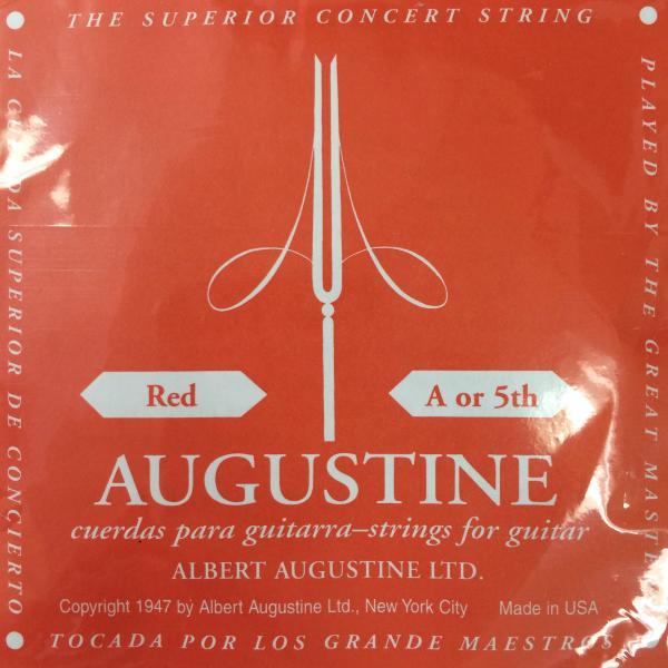 Augustine guitar strings (red) A-5
