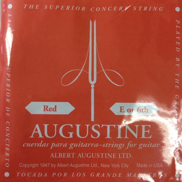 Augustine guitar strings (red) E-6