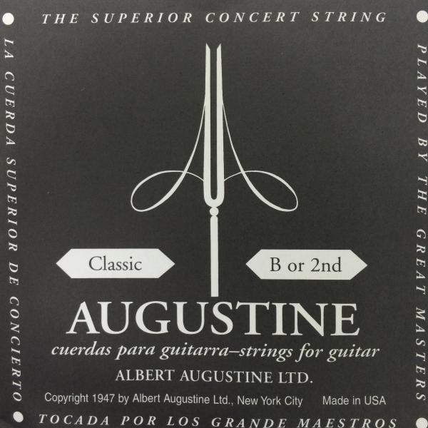 Augustine guitar strings (black) B-2