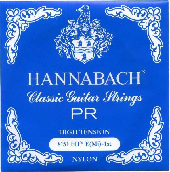 Hannabach guitar strings (blue) E-1