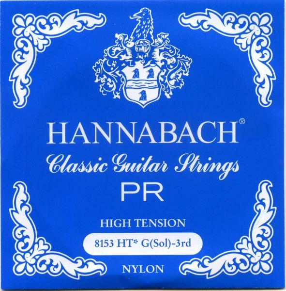 Hannabach Guitar Strings (Blue) G-3