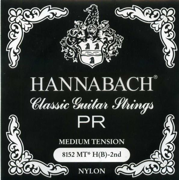 Hannabach guitar strings (black) B-2