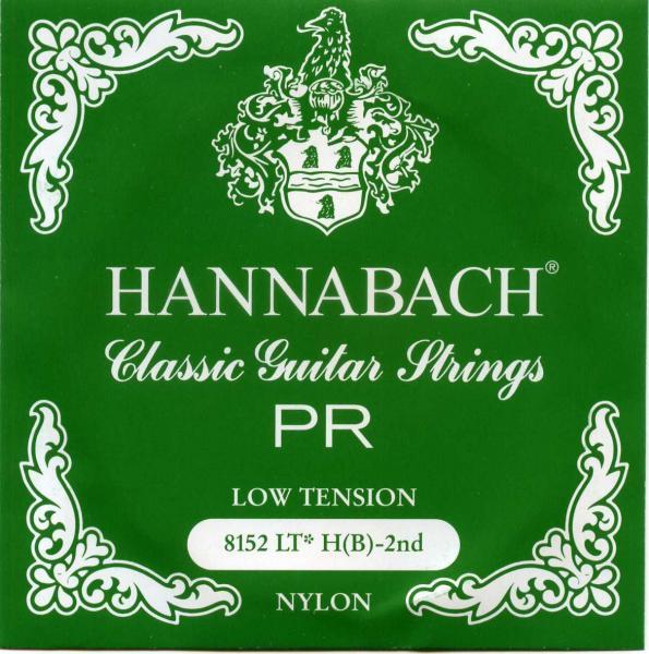 Hannabach guitar strings (green) B-2