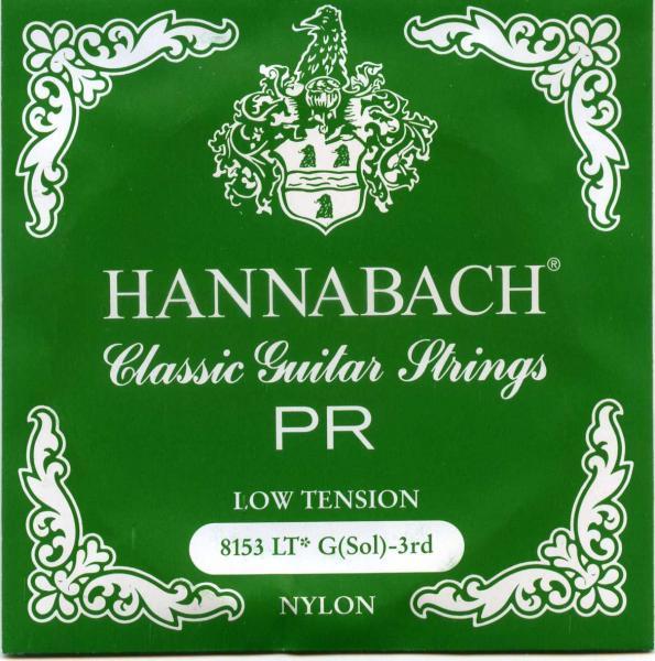 Hannabach guitar strings (green) G-3