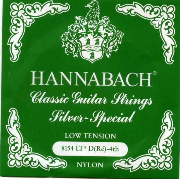 Hannabach guitar strings (green) D-4