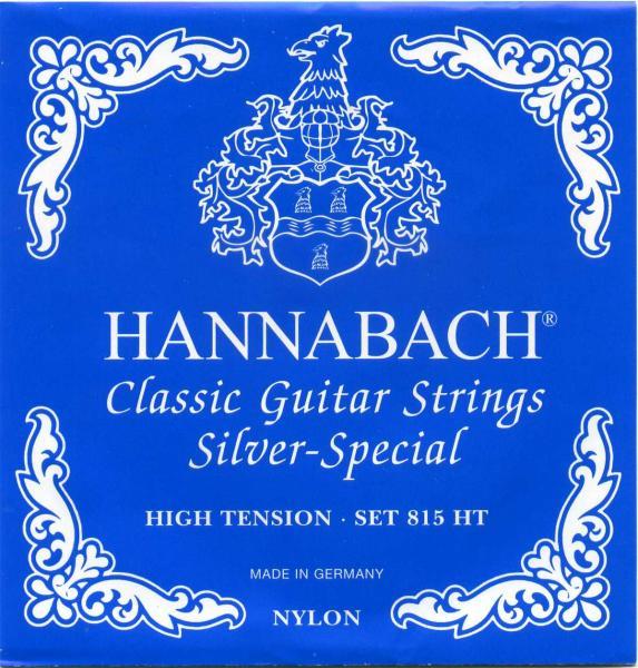 Hannabach guitar strings (blue) set