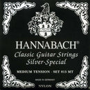 Hannabach guitar strings (black) set
