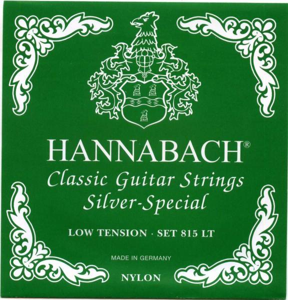 Hannabach guitar strings (green) set