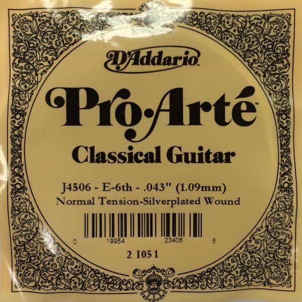 Pro Arte Guitar Strings (Normal) E-6