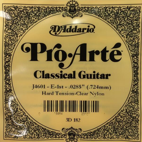 Pro Arte Guitar Strings (Hard) E-1